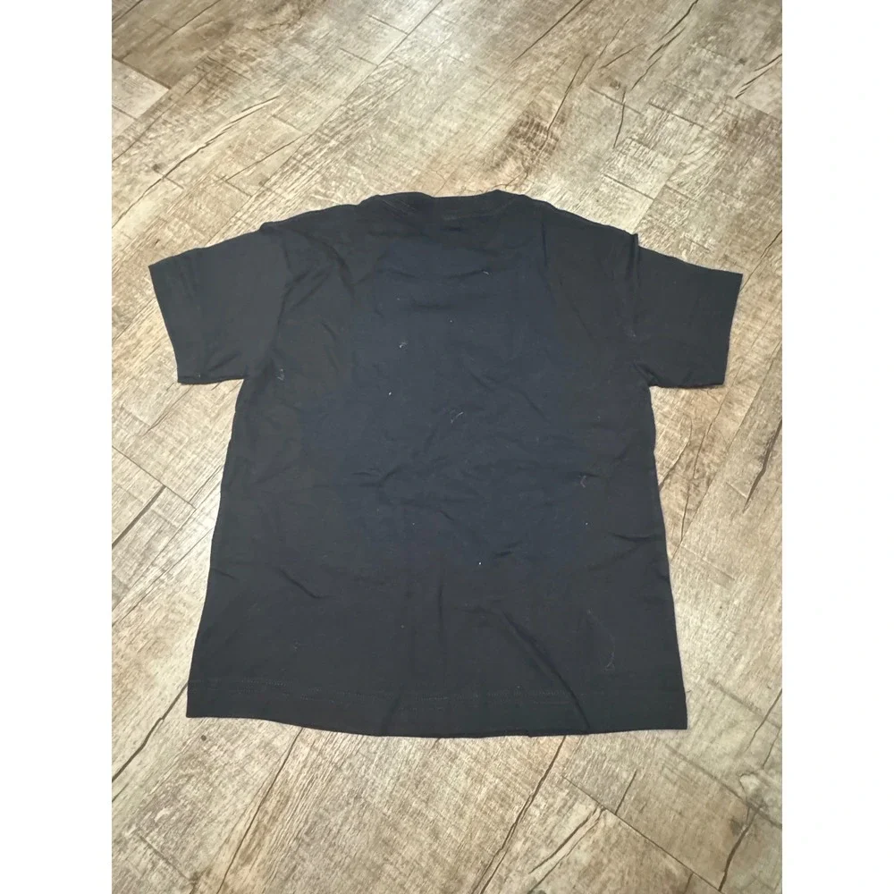 100 Days of School Kids T-Shirt My Teacher Survived Black Graphic Size 130 7/8